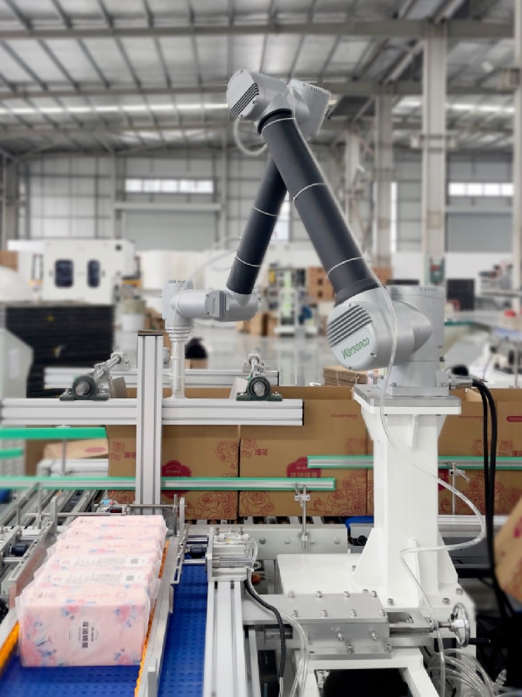Tianjin palletizing robot: new and intelligent and efficient forces to promote industrial upgrading and development